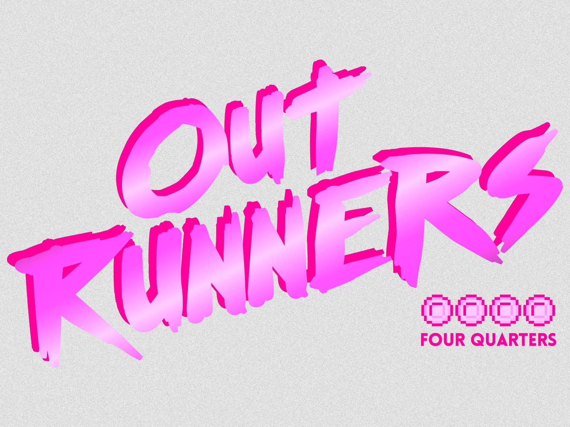 The Four Quarters Logo Outrunners Official Sweatshirt (Heather Grey)