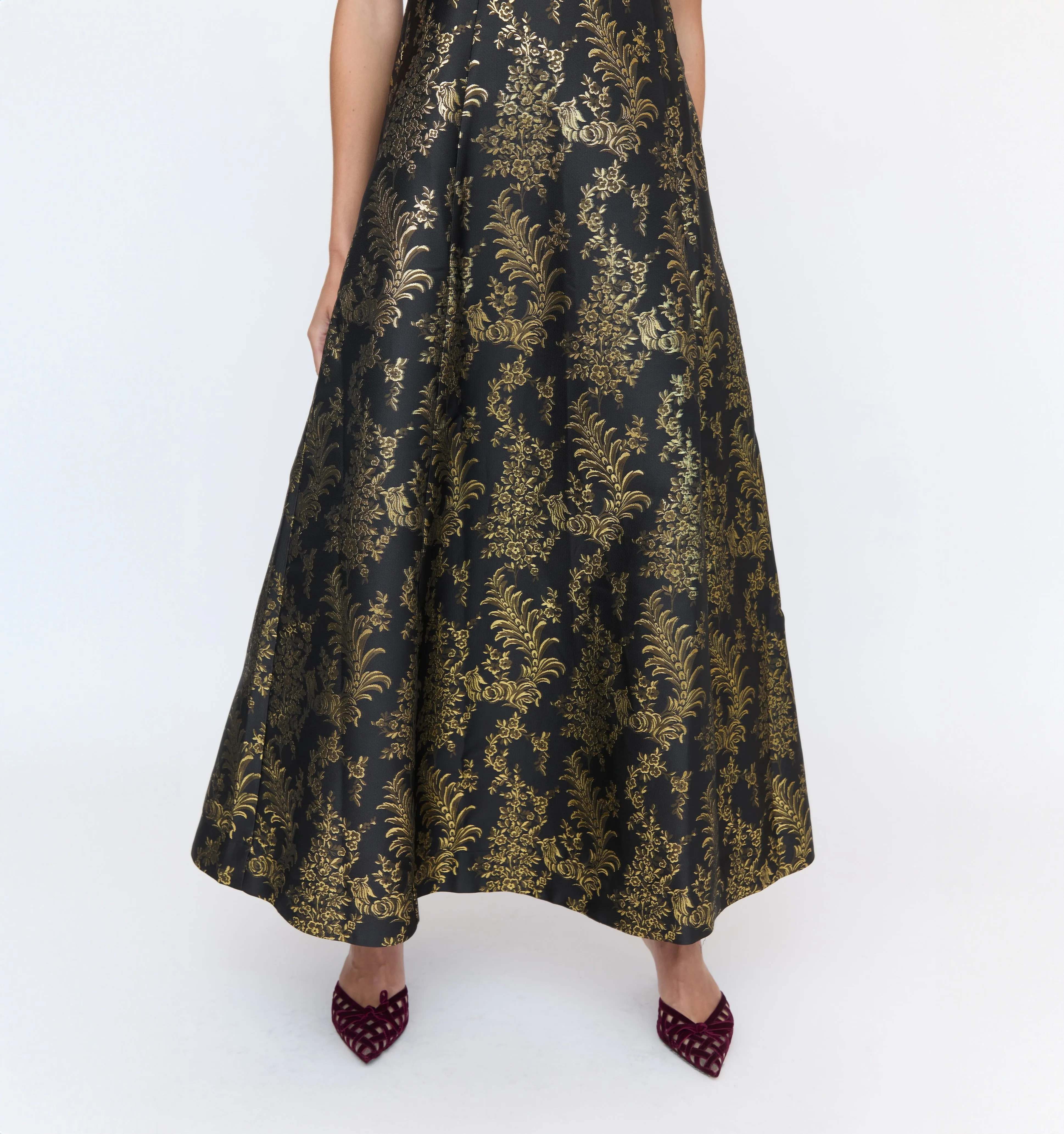 The Matilda Dress - Moody Bird Brocade