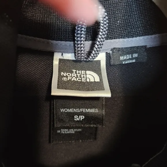THE NORTH FACE BLACK APEX BIONIC SOFTSHELL ATHLETIC JACKET LIKE NEW SIZE SMALL