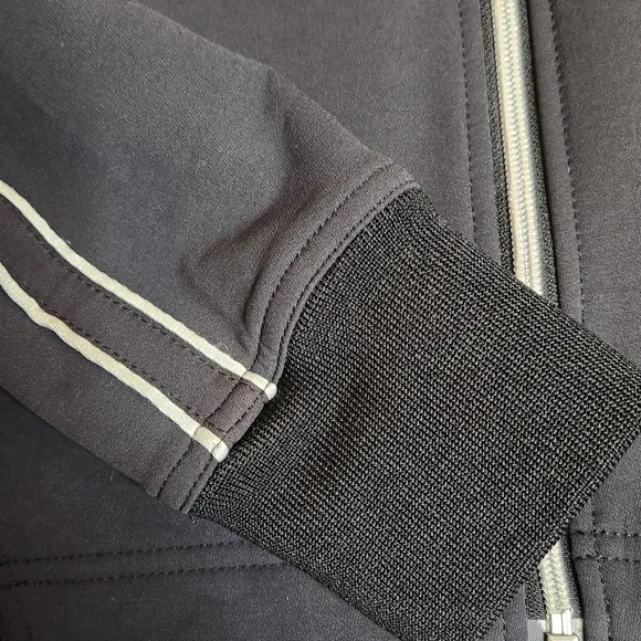 THE NORTH FACE BLACK APEX BIONIC SOFTSHELL ATHLETIC JACKET LIKE NEW SIZE SMALL