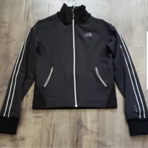 THE NORTH FACE BLACK APEX BIONIC SOFTSHELL ATHLETIC JACKET LIKE NEW SIZE SMALL