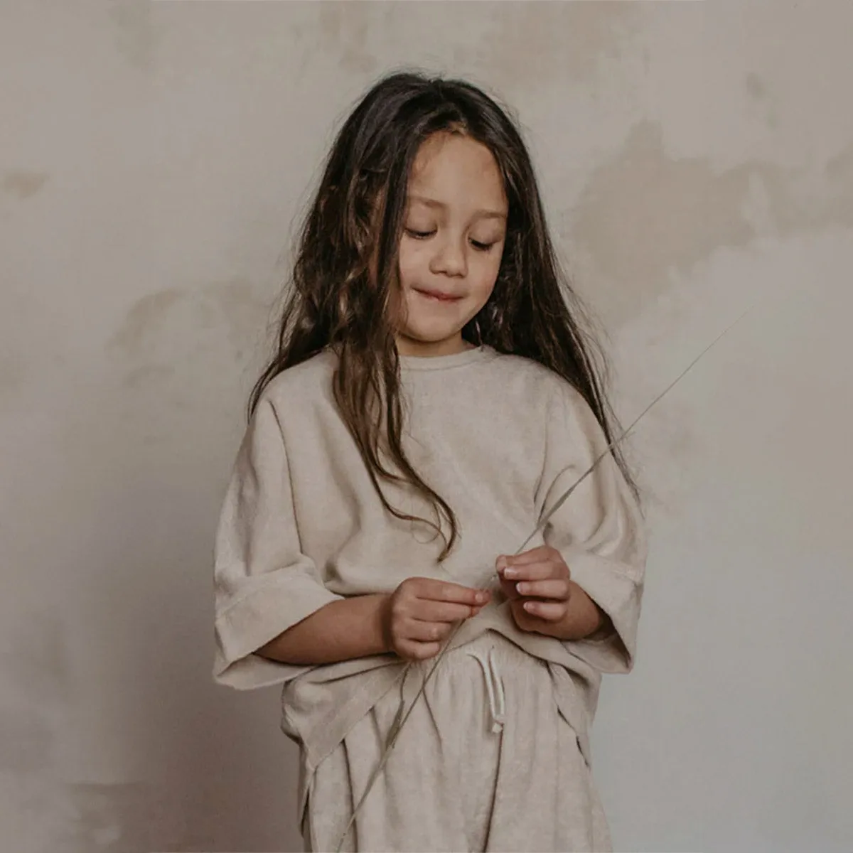 The Oversized Terry Top - Ecru