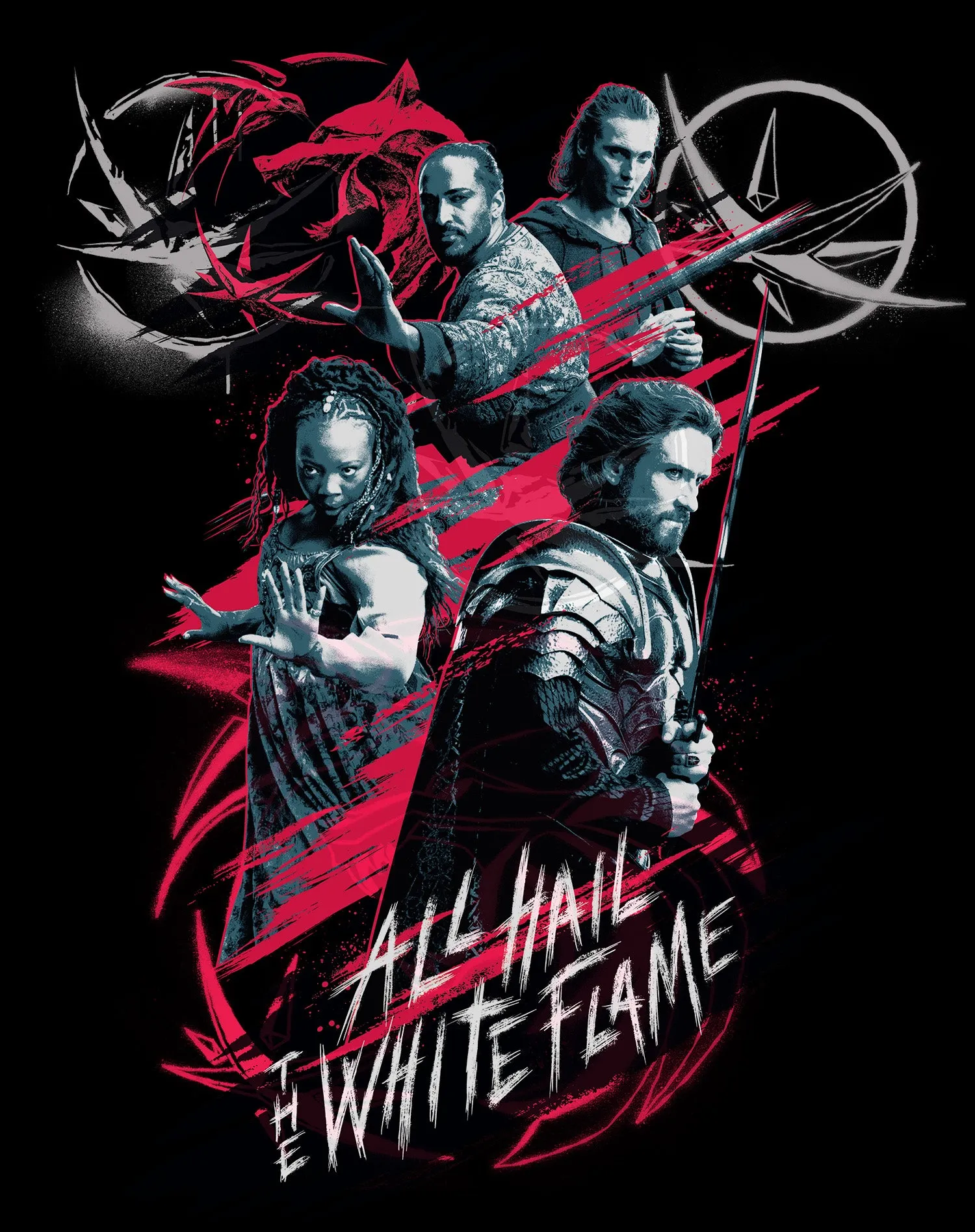 The Witcher Splash White Flame Official Sweatshirt
