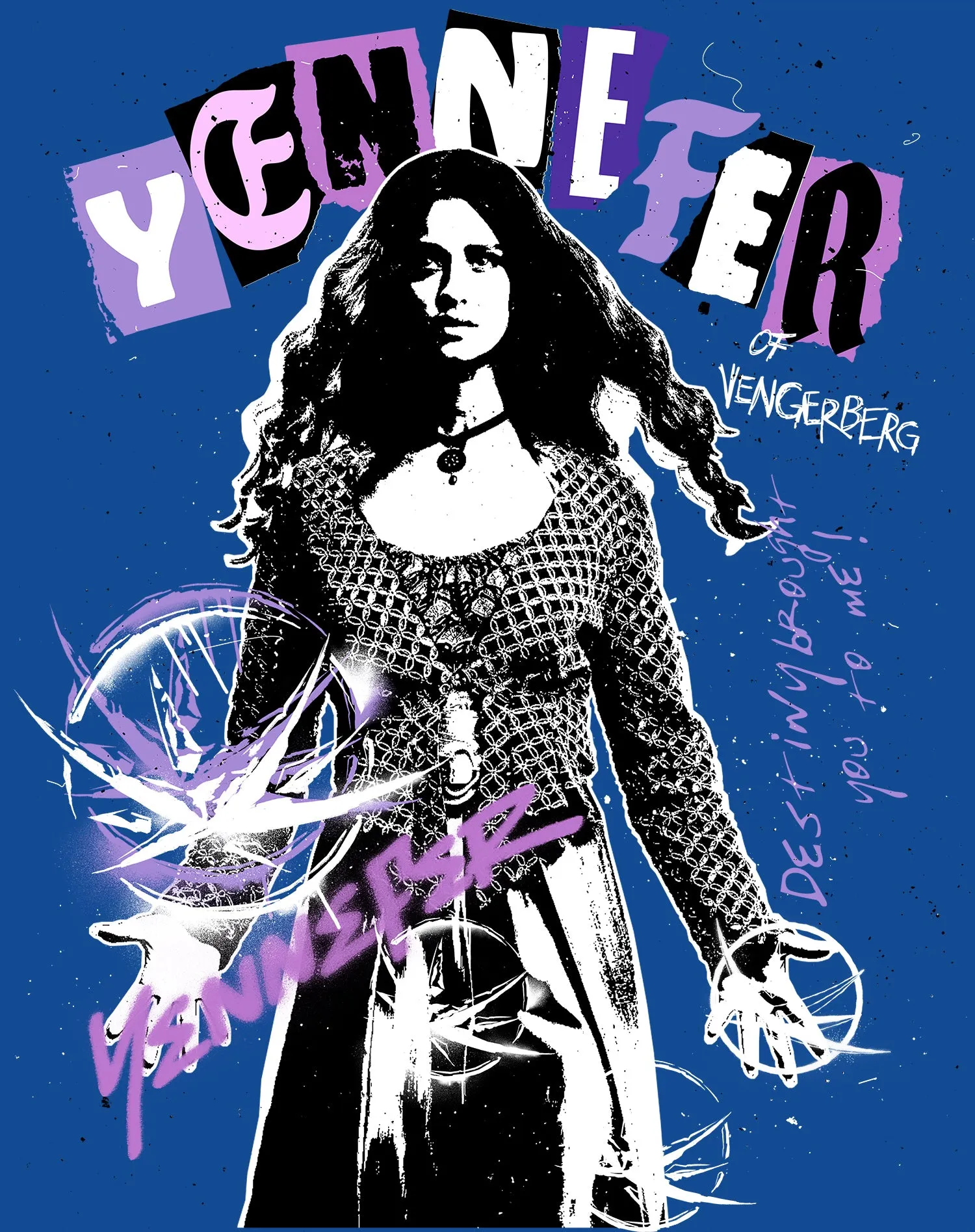 The Witcher Yennefer Punk Vengerberg Official Sweatshirt