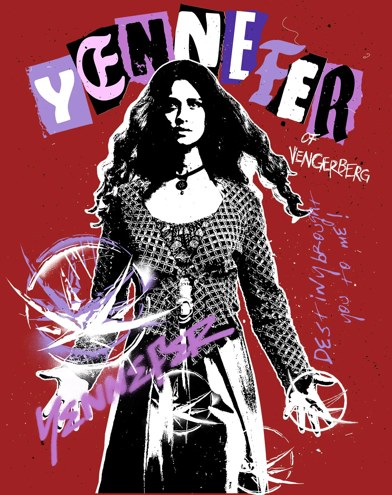 The Witcher Yennefer Punk Vengerberg Official Sweatshirt
