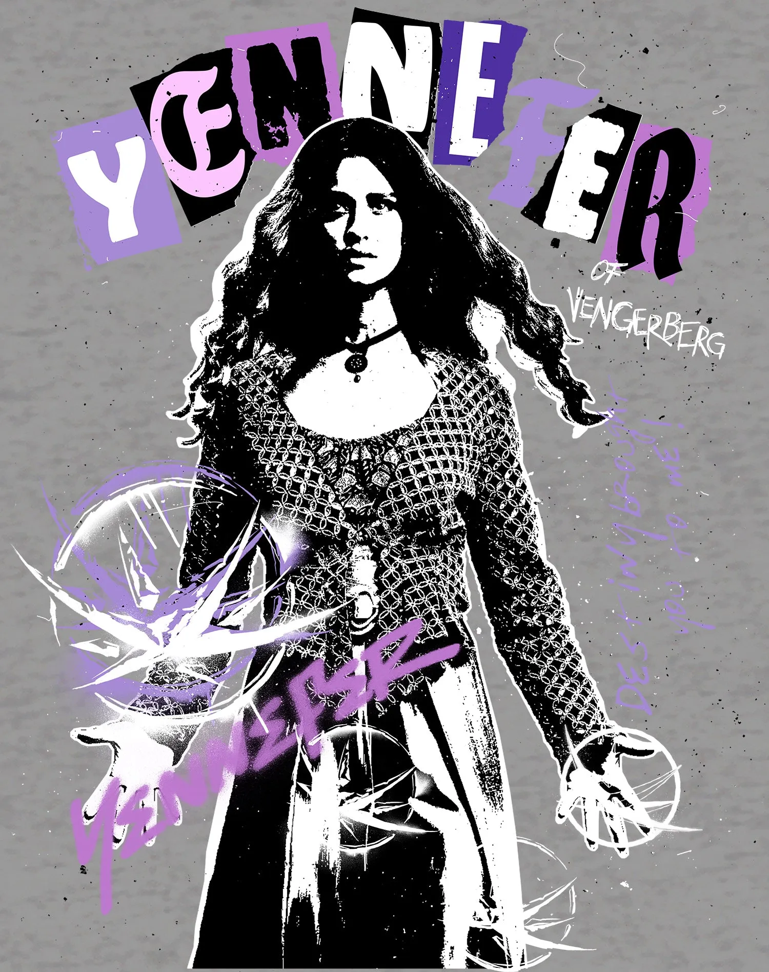The Witcher Yennefer Punk Vengerberg Official Sweatshirt