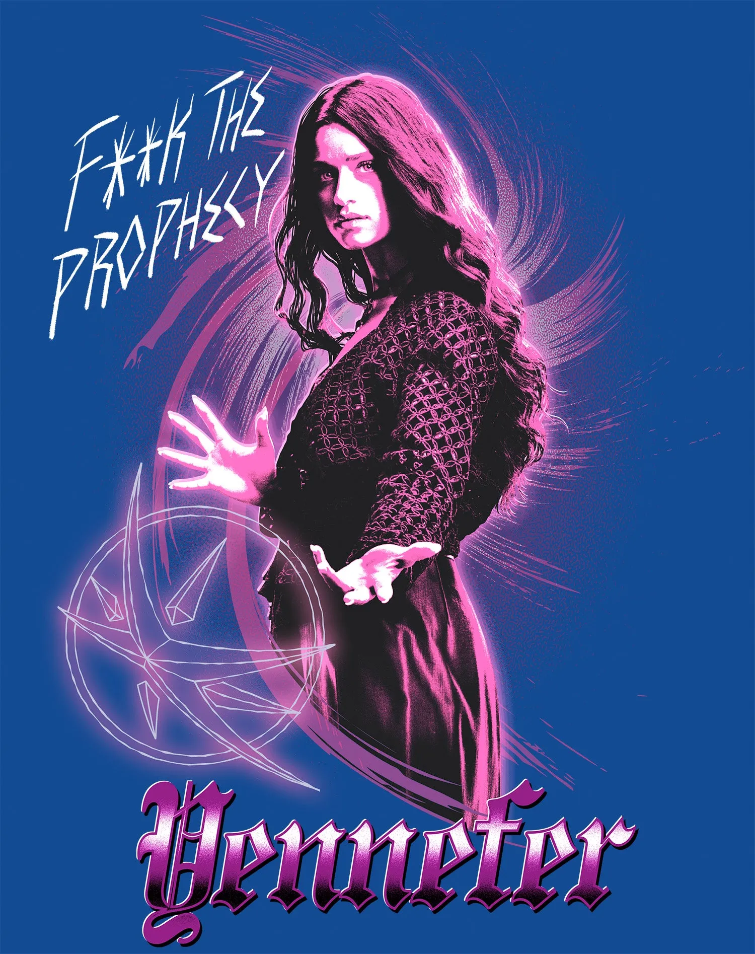 The Witcher Yennefer Splash Prophecy Official Sweatshirt
