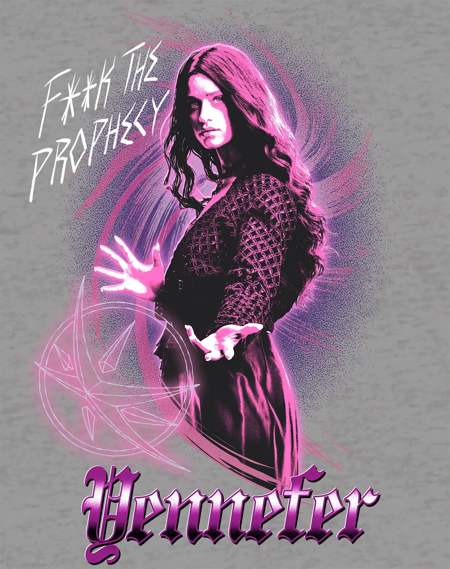 The Witcher Yennefer Splash Prophecy Official Sweatshirt