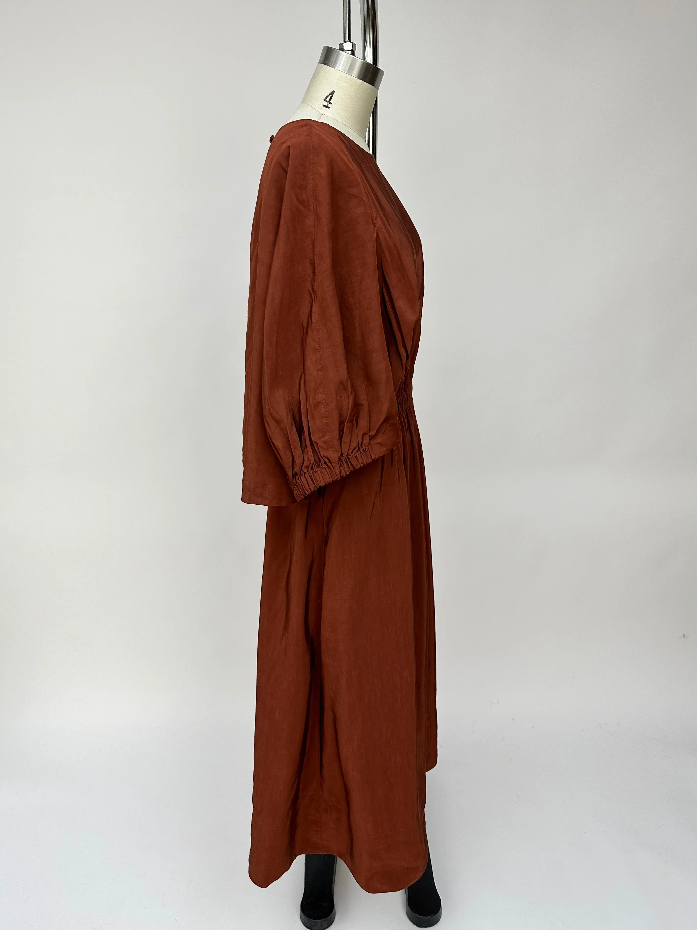 Tibi Maxi Cape Dress