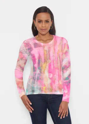 Tiki Pink (15040) ~ Signature Long Sleeve Crew Shirt