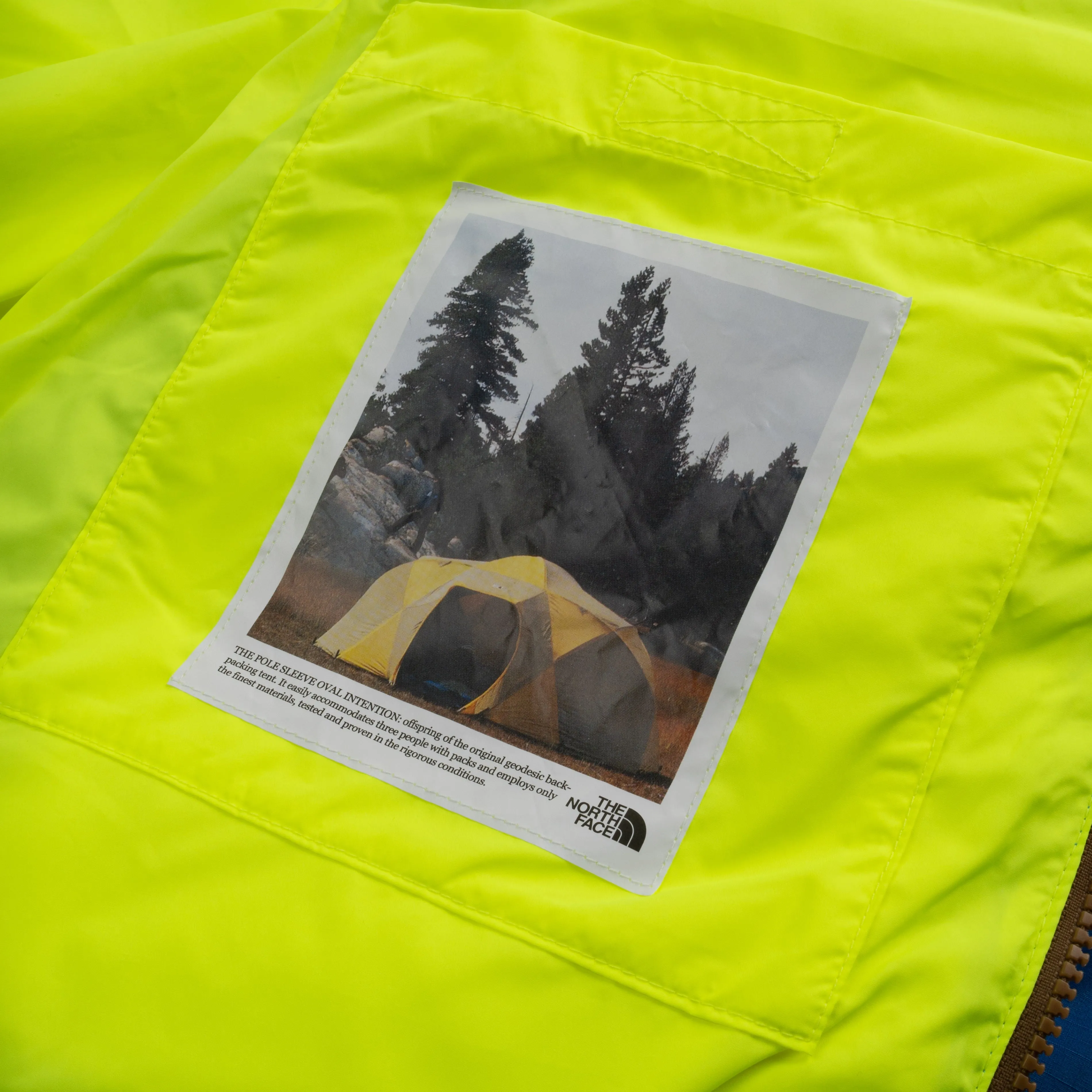 TNF Lo-Fi Hi-Tek Nuptse 92 Jacket NF0A7ZYPTV8 Sonic Blue