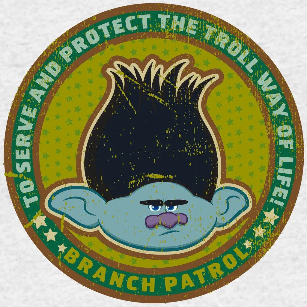 Trolls Branch Patrol Official Sweatshirt (Heather Grey)