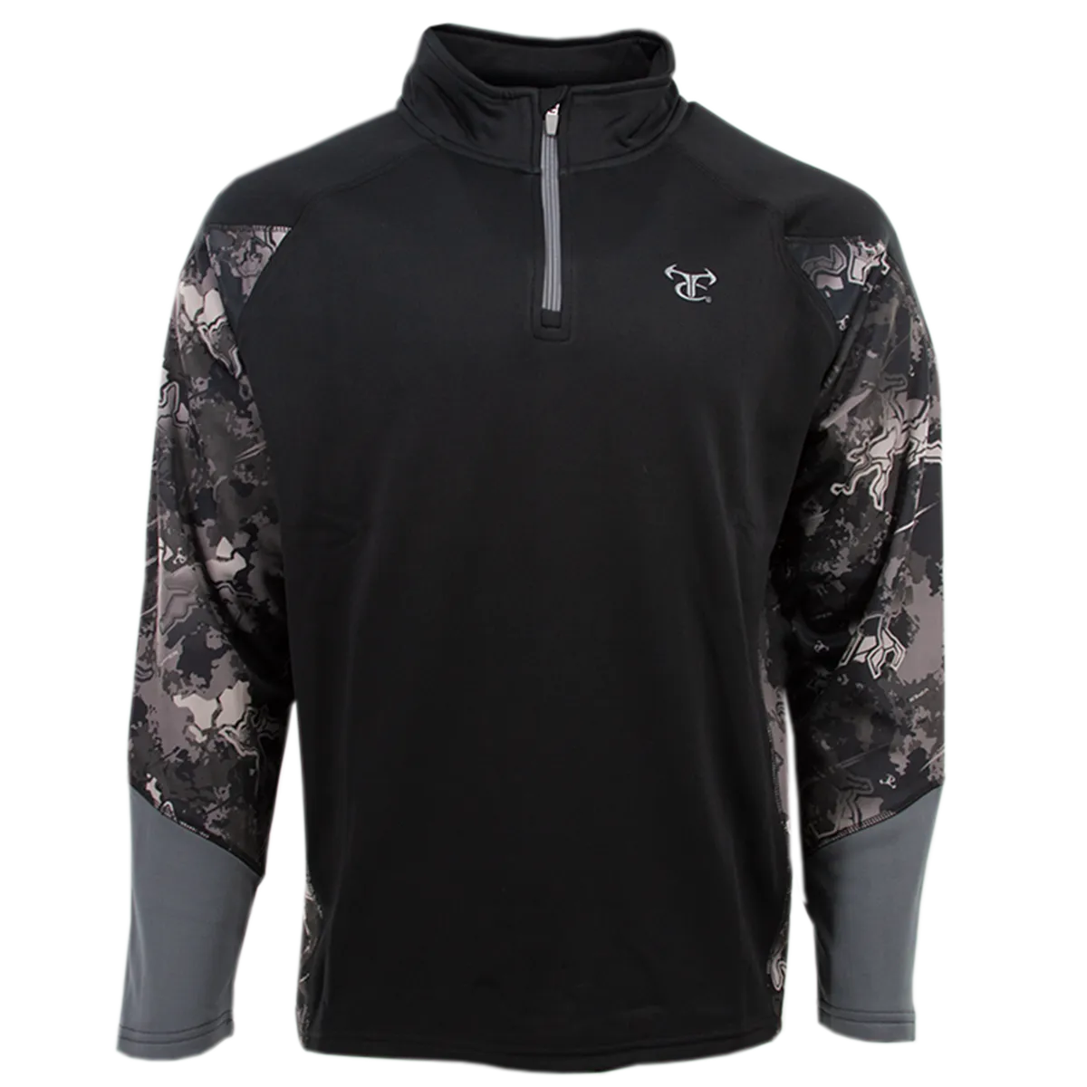 TTC 1/4 Zip Pullover- Black/Viper Urban