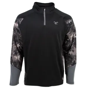 TTC 1/4 Zip Pullover- Black/Viper Urban