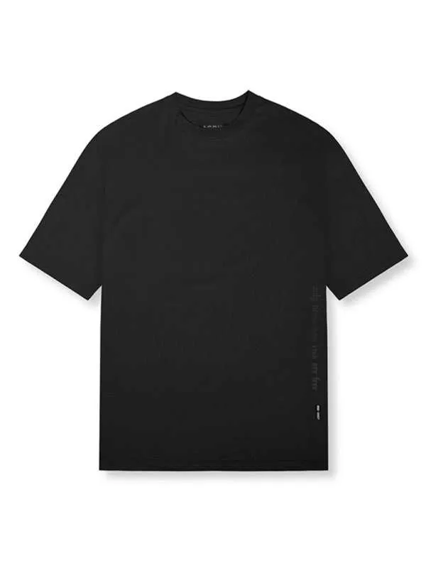 Ultimate Comfort Men's Quick-Dry Knitted Sports T-Shirt - Short Sleeve Round Neck for All-Day Leisure and Activity