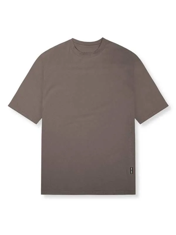 Ultimate Comfort Men's Quick-Dry Knitted Sports T-Shirt - Short Sleeve Round Neck for All-Day Leisure and Activity