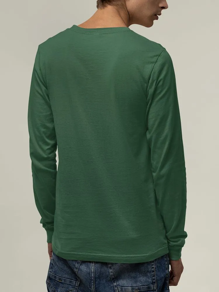 Unisex Bottle Green Super Combed Cotton T-Shirt - Eco-Friendly & Comfortable