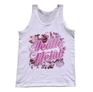 Unisex Funny Floral Death Metal Tank Top