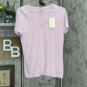 Universal Thread Women's Short Sleeve V-Neck T-Shirt Rio Rose Purple Pink S