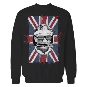 Urban Attitude Kings Coronation 2023 God Save The King 02 Sweatshirt (Black)