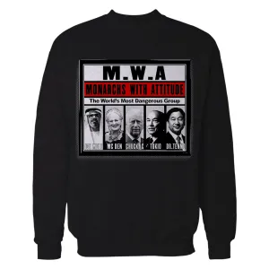 Urban Attitude Kings Coronation 2023 MWA Monarchs with Attitude Sweatshirt (Black)
