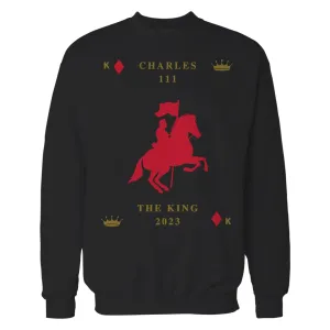 Urban Attitude Kings Coronation 2023 Silhouette Royal Knight Sweatshirt (Black)