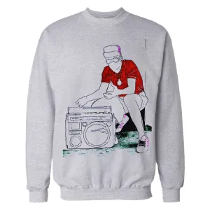 US Brand X Old's Kool Boom Box Official Sweatshirt (Heather Grey)