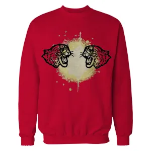 US Brand X Old's Kool Leopard Mirror Official Sweatshirt (Red)