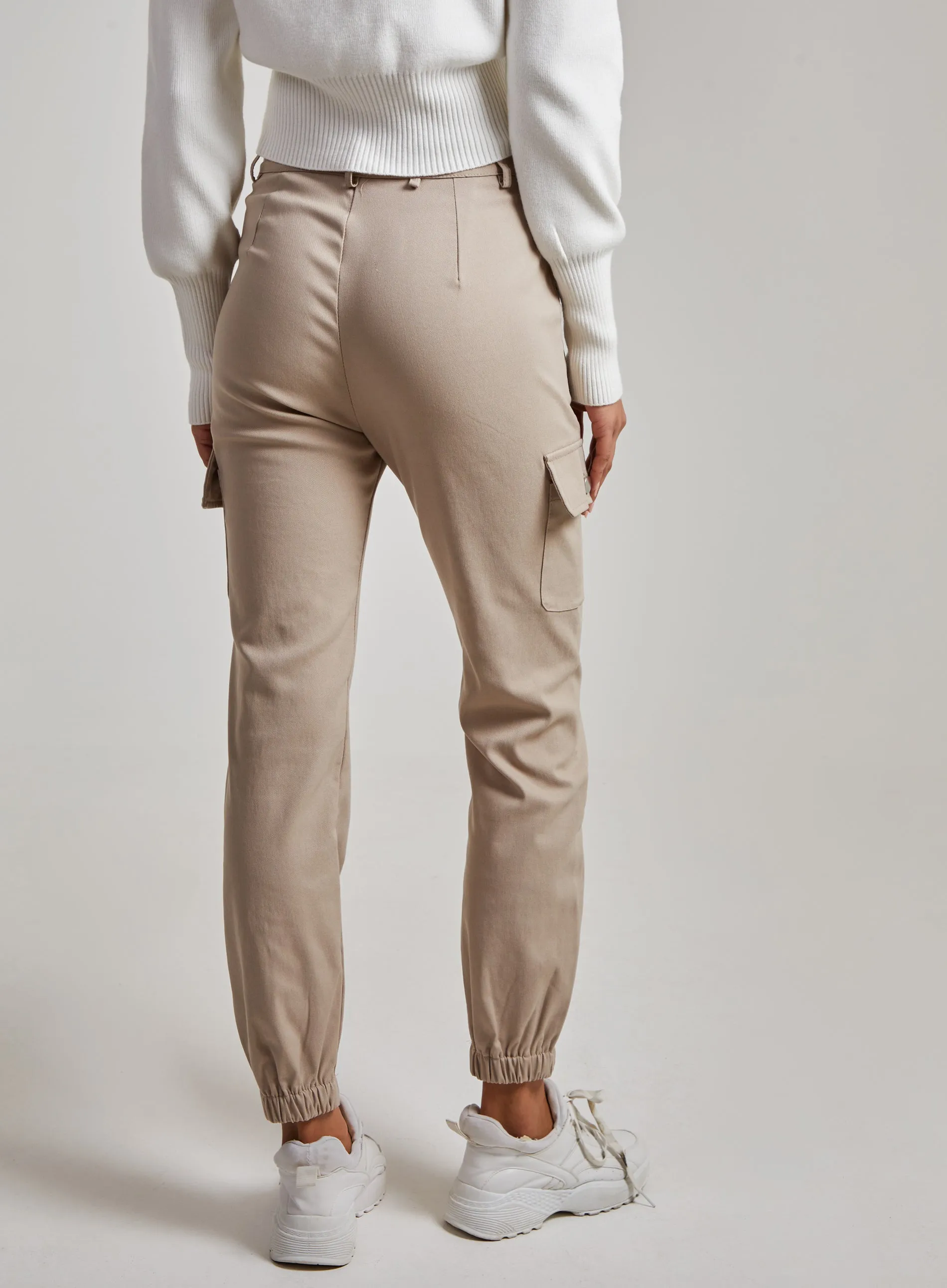 Utility Stretch Cargo Trousers