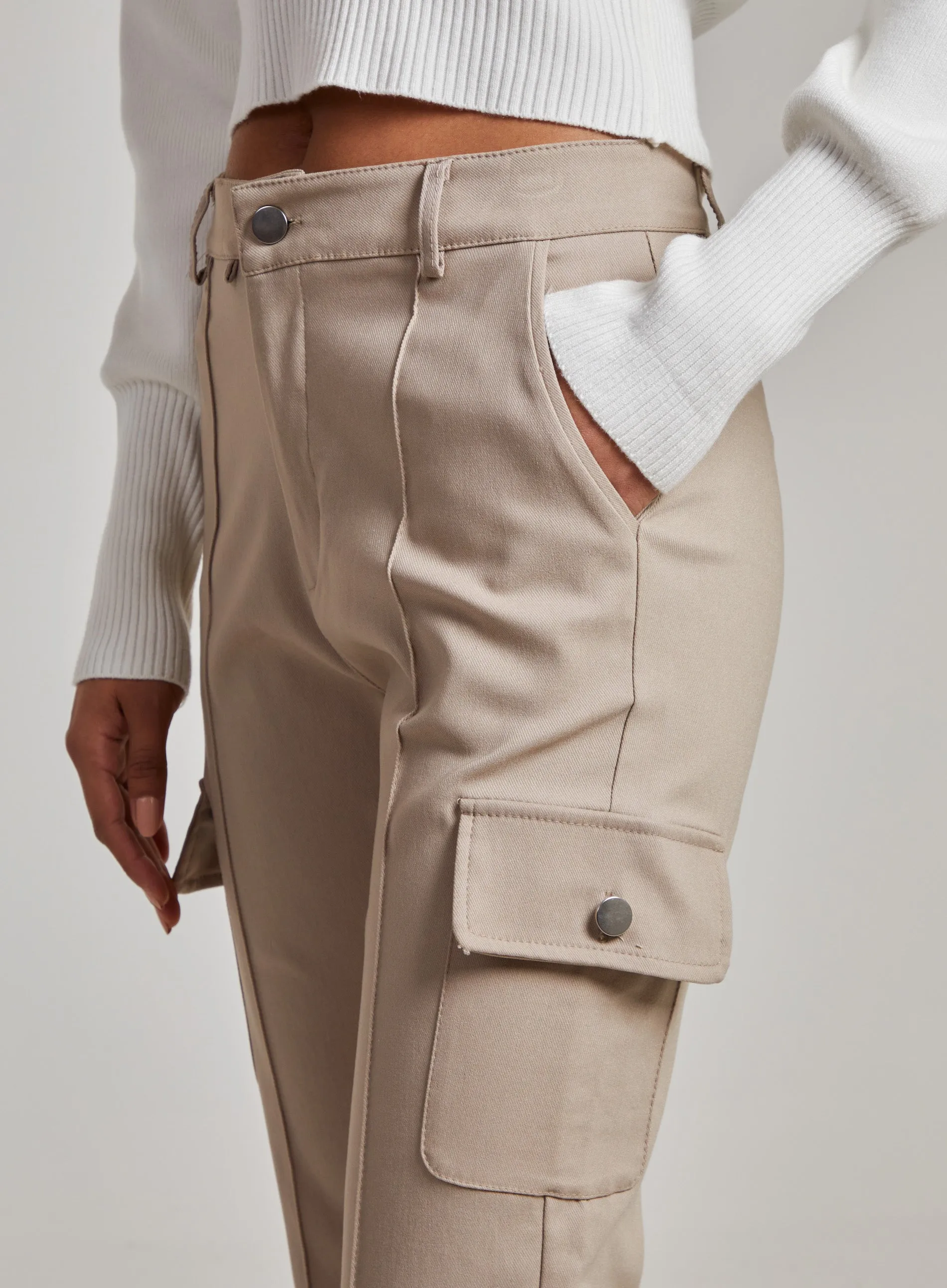 Utility Stretch Cargo Trousers