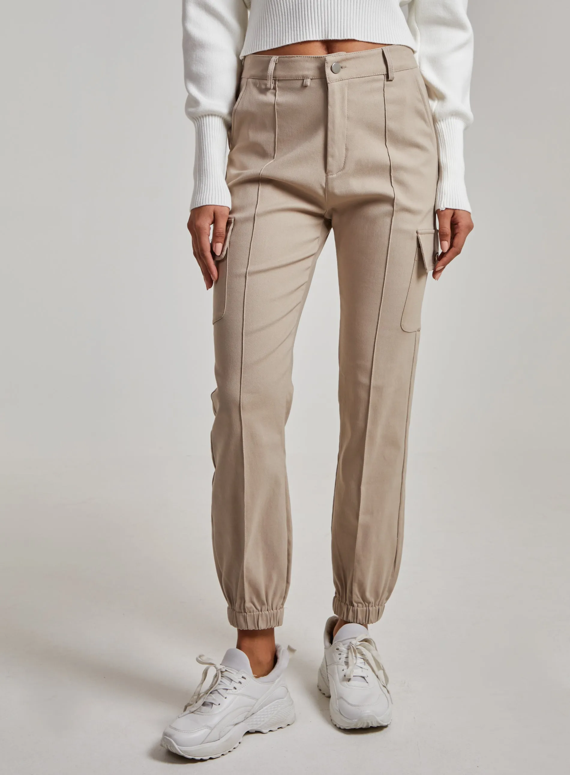 Utility Stretch Cargo Trousers
