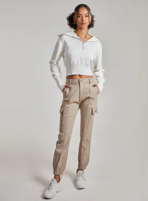 Utility Stretch Cargo Trousers