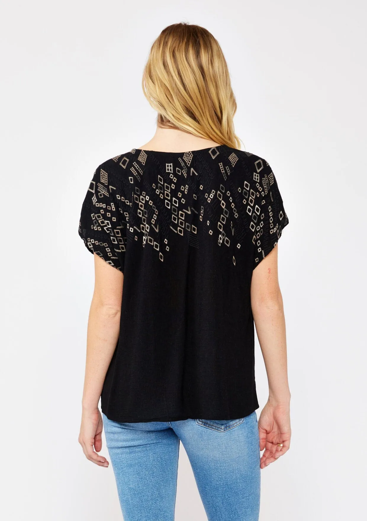 Vera Embroidered Top