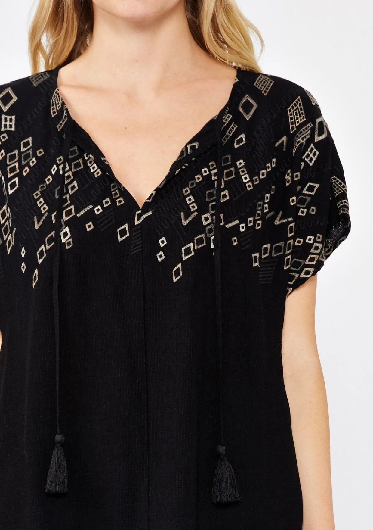 Vera Embroidered Top