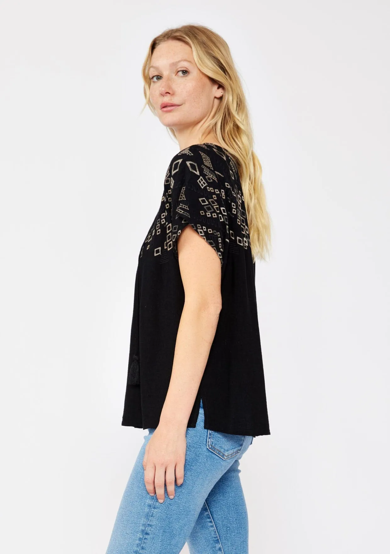 Vera Embroidered Top