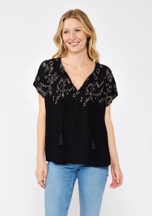 Vera Embroidered Top