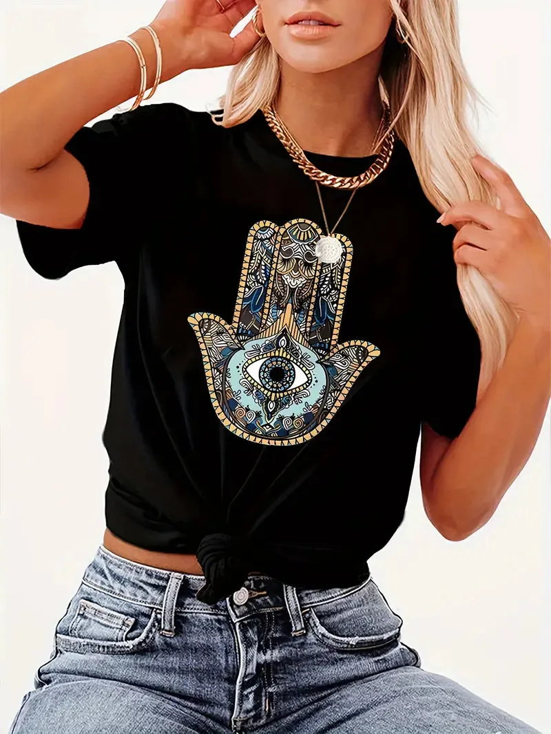 Veronika | Bohemian Graphic T-shirt
