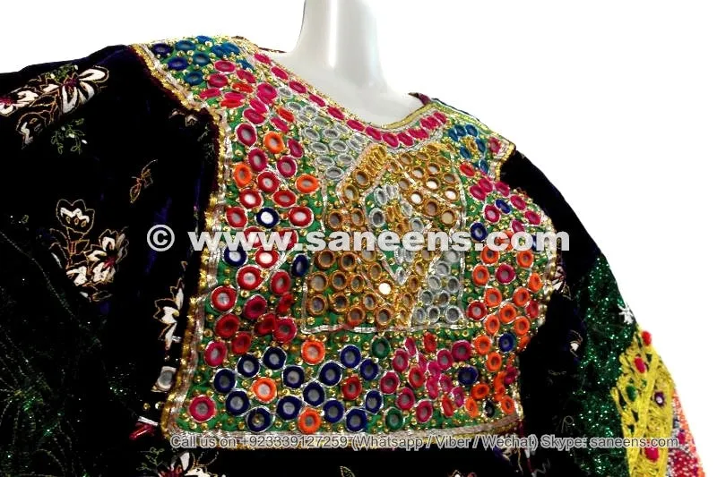 Vintage Afghan Kuchi Dress