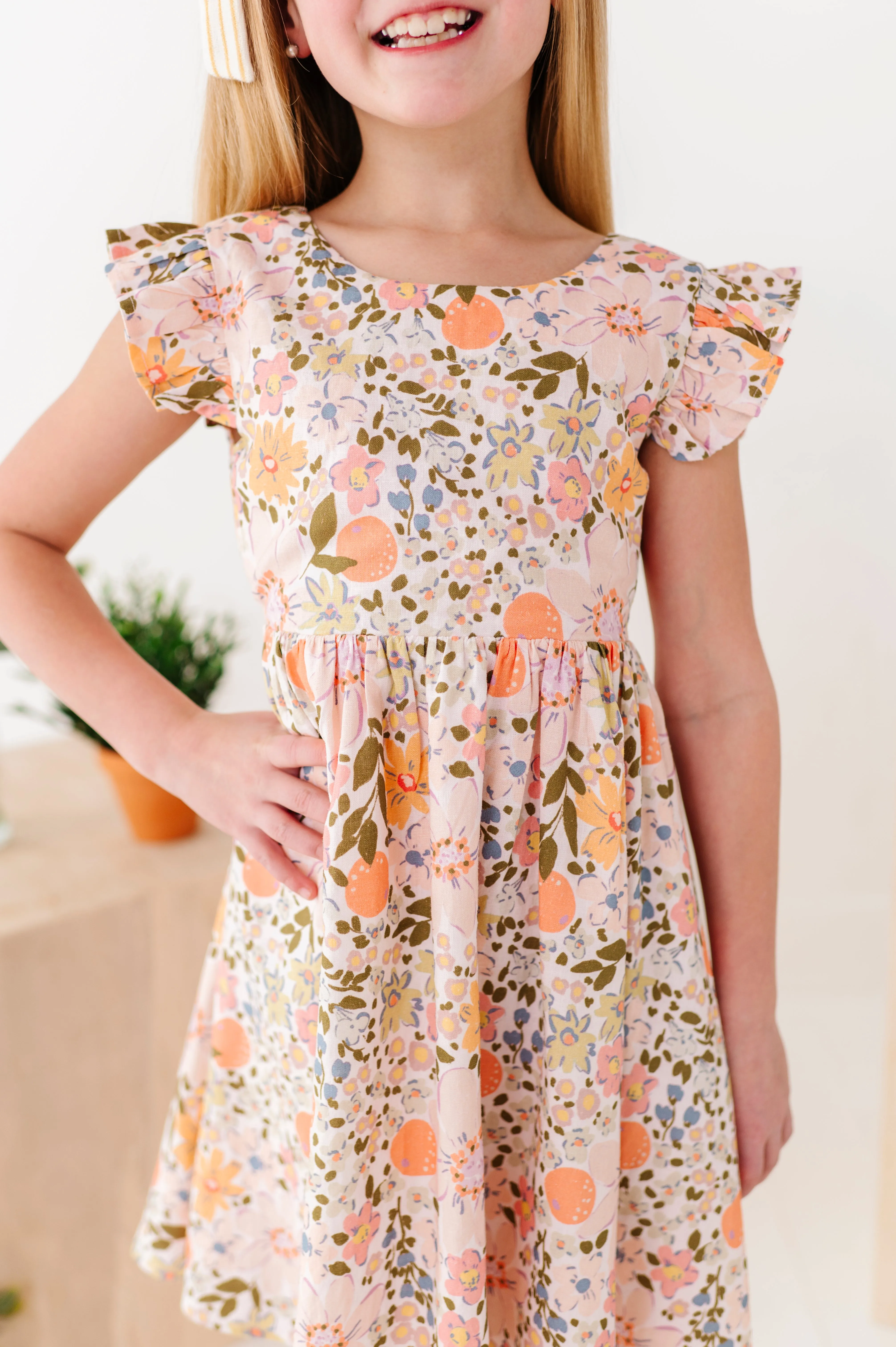 Vintage Blooms | Tie Back DRESS