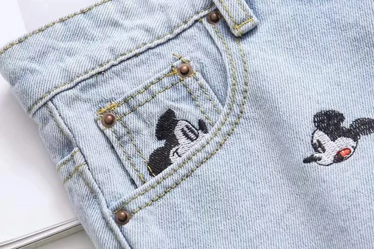 Vintage Denim Mini Skirt