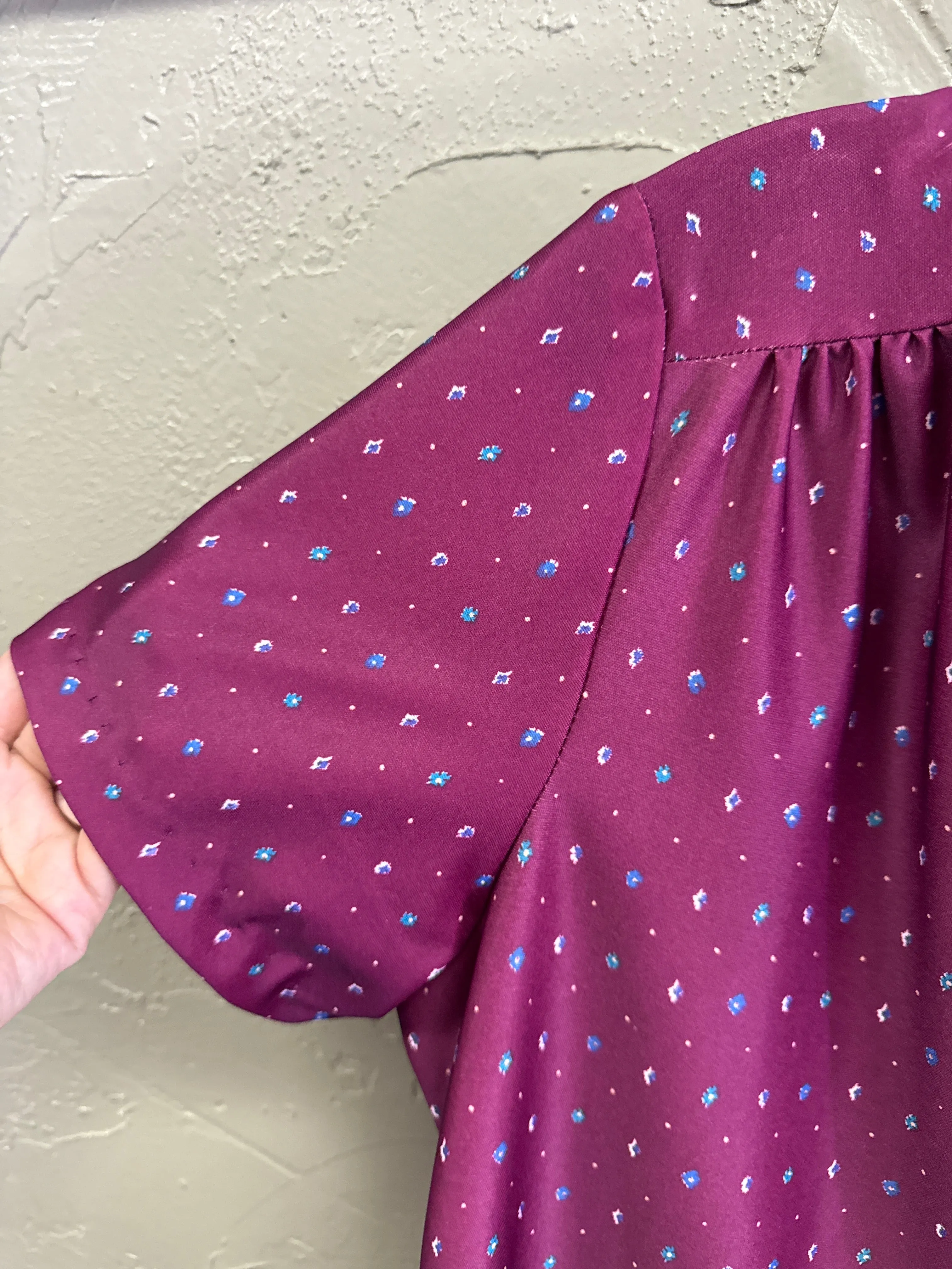 VINTAGE DRESS W NECK TIE