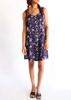 Vintage Floral Dress D0110