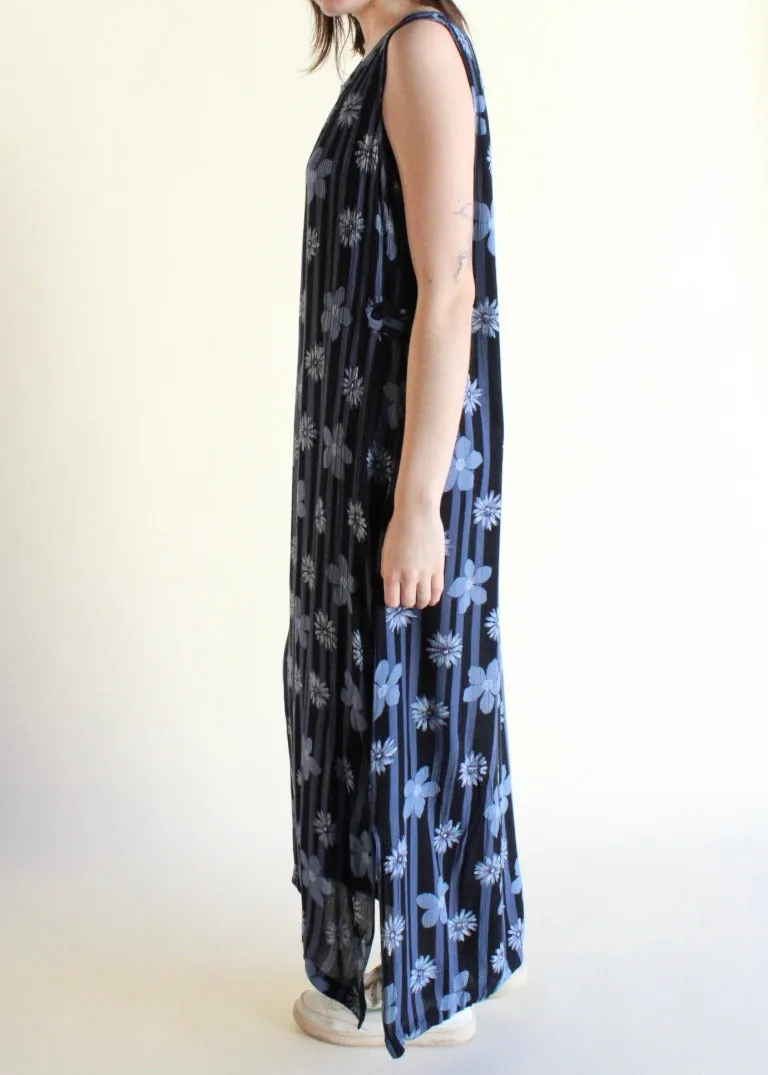 Vintage Floral Dress D0434