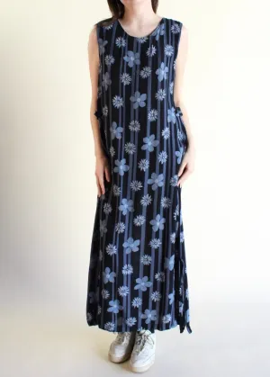 Vintage Floral Dress D0434