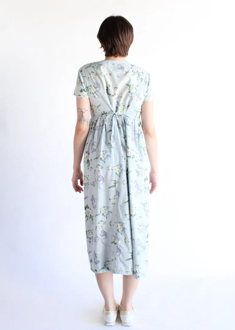 Vintage Floral Dress D0555