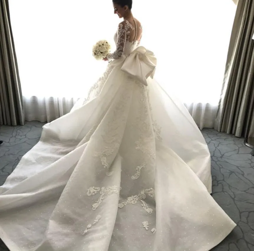 Vintage High-end Custom made Wedding Dress
