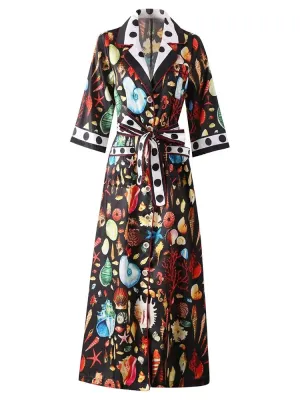 Vintage Long Shirt Dress