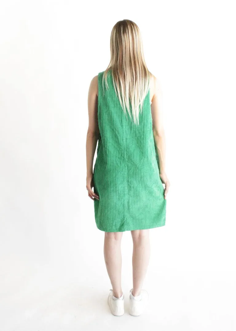 Vintage Overall Dress D0347
