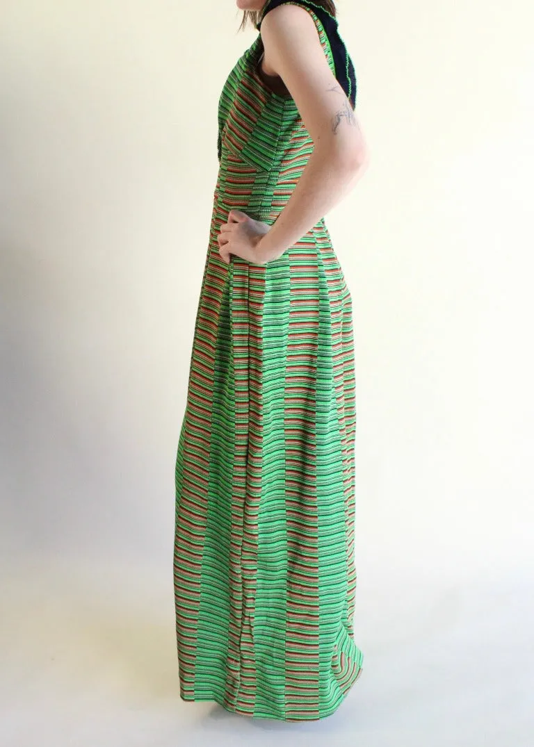 Vintage Striped Jumpsuit D0017