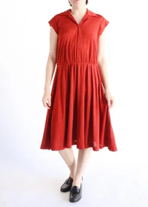 Vintage Terry Toweling Dress D0446
